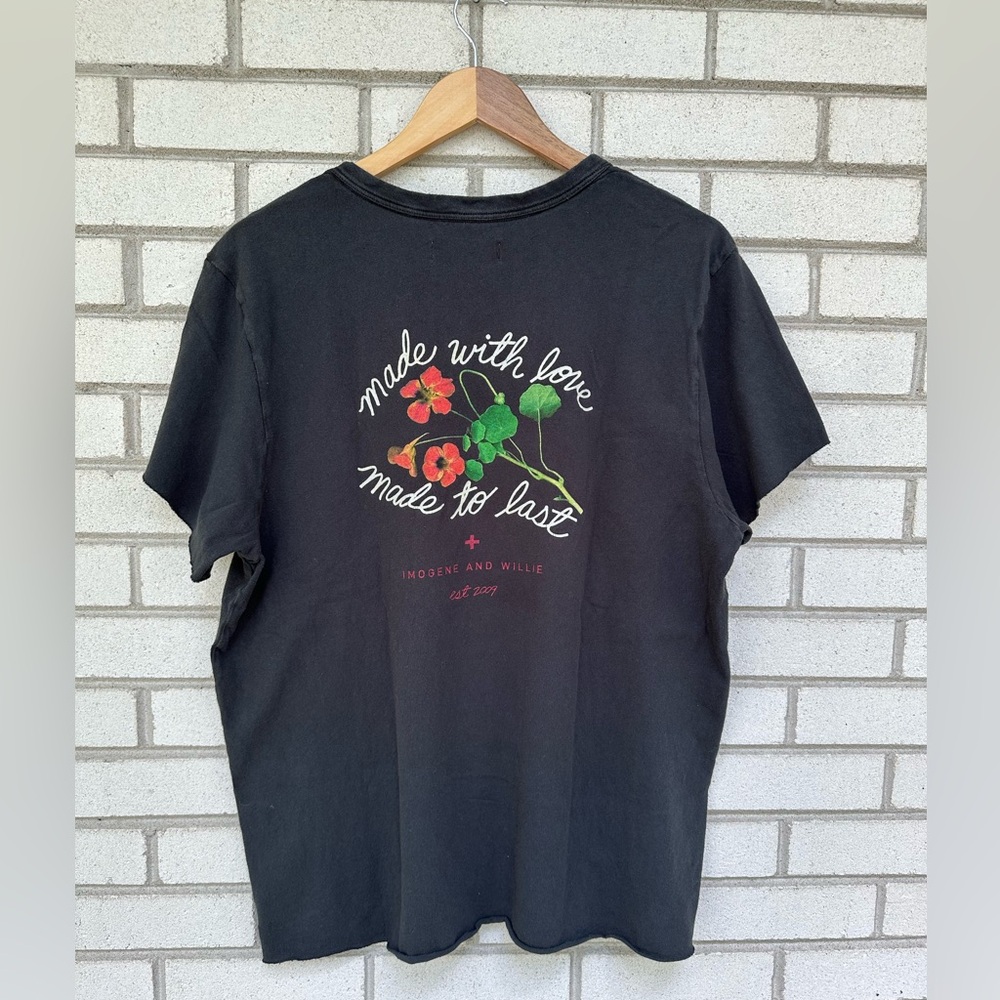 Imogene and Willie Made with Love tee shirt tshirt + black XXL